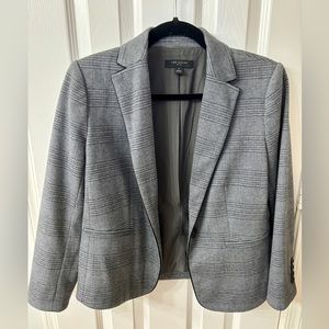 Sharp plaid Ann Taylor blazer 4P